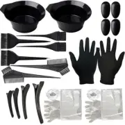 Hair Color Brush Mixing Bowl Tint Kit Comb for Hair Dying Coloring Applicator