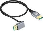 CATIEBYE 8k High Speed Video Cable Male to Male Connector Monitor Tv Cable Short Length