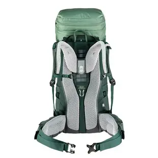 Deuter AIRCONTACT LITE拔熱式透氣背包 45+10SL 3340421 辣椒紅/蘆薈綠【野外營】