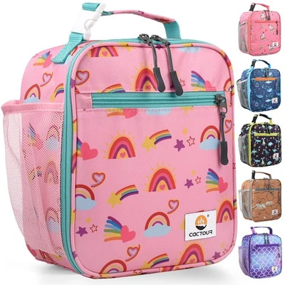 Lunch Box KidsPremium Insulated Lunch Bag for Girls BoysSoft Bag Mini Cooler ...