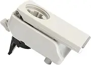 NPKNGZTATW Car Glove Box Switch Handle Toolbox Compartment Lid Switch Grip Lock Fit for Mercedes Benz C E Class W204 W212 W207 C180 C200 E260 Locking Handle Buckle(Light Gray)