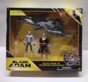 BLACK ADAM VS INTERGANG MERCENARY Action Figures- First Edition NEW NOS