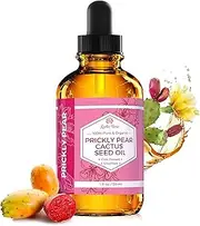 Prickly Pear Cactus Seed Oil (Barbary Fig) by Leven Rose 100% Pure Organic, Extra Virgin, Cold Pressed, All Natural Face, Dry Skin & Body Moisturiser and Damaged Hair Treatment 30ml