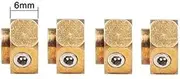 Modification Accessories 12MM Heavier Brass Hex Hub Adapter for Traxxas TRX4 TRX6 1/10 RC Crawler(6mm)