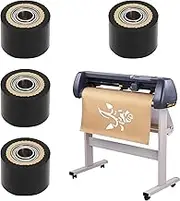 4pcs Pinch Roller Engraving Machine Parts, Paper Pressing Wheel of Engraving Machine, Compatible with Mimaki CG Series Cutting Plotter CG-61 CG130FX CG160FX CG60CR JV160XP