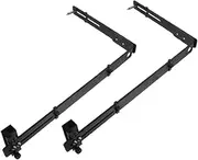 BESPORTBLE 2pcs Aquarium Light Holder Stand Universal Fit Tank Lamp Bracket for Led Lights Aluminum Alloy Construction Fish Tank Decoration