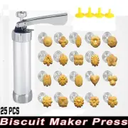 Cookie Maker Set Biscuit Making Manual Machine Cake Decorating Kitchen Tool