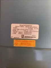 Jefferson Electric Dry Transformer 211-071-120