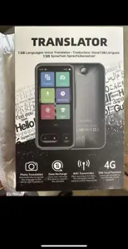 Language Translator Device Two-Way Instant 138 Languages Voice & Text & Offline