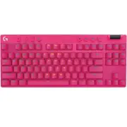 NEW Logitech G PRO X TKL LIGHTSPEED Gaming Keyboard Magenta
