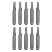 10pcs TRI2.3 Magnetic Triangle Screwdriver Bit 5/32" Hex Shank 28mm Length