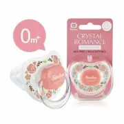 Simba Crystal Romance Pacifier / Dummy / Soother Rose Pink 0-6ms+BPA Free