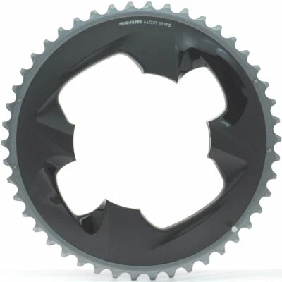 SRAM Force 46T Chainring BCD 107mm For Force AXS 2x12 cranksets, Polar Grey NIB