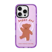 iPhone 16 Pro Impact Case MagSafe Compatible Beary Cute Day
