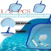Heavy Duty Pool Skimmer Leaf Rake Nets Scoopers Cleaning Swimming Pool Fine Mesh