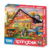 Golden Days 1000 Piece Jigsaw Puzzle Springbok New