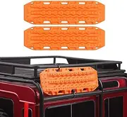 INJORA 2PCS Plastic Sand Ladder Recovery Board for 1:10 RC Crawler TRX-4 Axial SCX10 Tamiya CC01 MST CFX