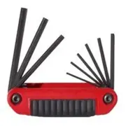 NEW EKLIND 25912 9 PC FOLD UP SAE ALLEN HEX KEY WRENCH SET USA MADE SALE 9650615