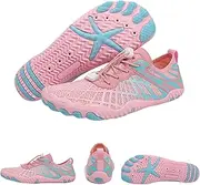 [Generic] Barefoot Shoes for Women Men, Wide Toe Box Minimalist Shoes Waterproof Hiking Sneakers