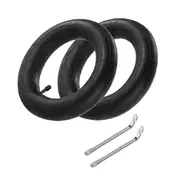 2Pcs for M365 8 1/2 Inner Tube, Electric Scooter Tires 8.5 Inch Wheel with 2 Tire Changers, Reinforced Valve black