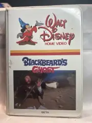 WALT DISNEY BLACKBEARD'S GHOST Betamax In CLAMSHELL 1ST RELEASE Rare
