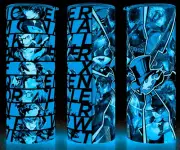 Glow in the Dark Persona 5 Character Roster Gaming Cup Mug Tumbler