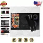 Translucent Silicone Induction Cooktop Protector Mat - 20.4x30.7 In for Safety