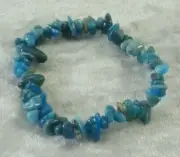 Blue Apatite Chip Bracelet