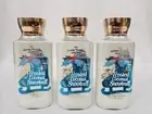 Bath & Body Works Frosted Coconut Snowball Body Lotions 3 Bottles 8oz Sealed New