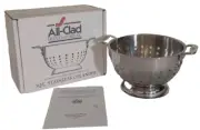 All-Clad 3 Qts Stainless Steel Colander..New