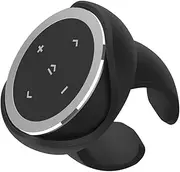 GRADENEVE Wireless Steering Wheel Control Adapter for Car and Motorcycle Media Button Easy Pairing Portable Volume Control for Music and Calls Compatible with Various Devices