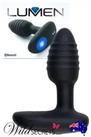 NEW Kiiroo Lumen 4 inch App Controlled Vibrating Butt Plug, Sex Toy