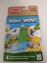 Melissa & Doug Let's Explore Water Wow! 4 Seasonal Scenes - New