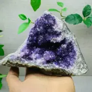 1185g Natural Amethyst Geode Mineral Specimen Crystal Quartz Energy Decoration