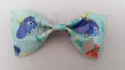 Finding Dory Duct Tape Hair Clip Bow bowtie handmade