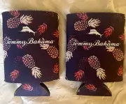 Tommy Bahama Logo Cocktails Print Bottle/Can Sleeve Cooler Koozies Pineapple - 2
