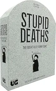 University Games, Stupid Deaths The Party Game, for Adults & Teens Ages 12 & Up