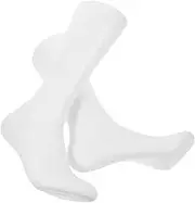 Veemoon Shoes Display Stands Male Leg Tools Sock Model Display Foot Mannequin for Women's Shoes