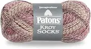 [Patons] Kroy Socks Yarn - (1) Gauge - 1.75 oz - Brown Rose - for Crochet, Knitting & Crafting