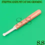 3 in 1 Stripping knifes for terriers dog carding comb pet comb rakes fox