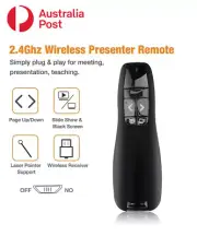 R400 2.4GHz Laser Pointer Pen USB Wireless Presenter PPT Power Point Presenter