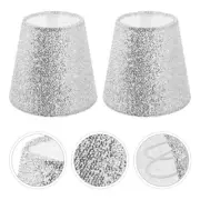 2 Pcs Linen Lamp Shade Shades for Table Lamps Fabric Lampshade Child