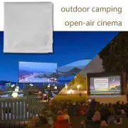 1pc Portable White Color Projector Curtain Projection Screen 16:9 (120inch)