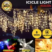 Led Curtain Lights Fairy String Lights Icicle Lights Wedding Party Decorations