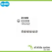 KMC Bike Chain - Z1 Wide - Single Speed - 1/2" X 1/8" X 112L - Grey