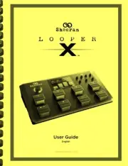 Sheeran Looper X Workstation Pedal OWNER'S USER MANUAL