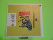 Mars Attacks: Uprising Mars Monsters From Mars Pack Flat Wrapper (No Cards)