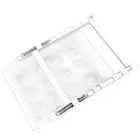 Refrigerator Egg Drawer Transparent Refrigerated Egg Storage Box Stackable show