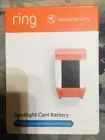 Ring Spotlight Cam Outdoor Battery Powered Security Camera - Orange
