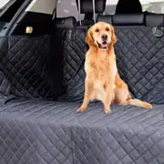 Paws For Life Car Boot Cover Dog Quilted Black